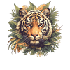 Bengal Tiger King Tiger