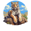 Bengal Tiger King Tiger