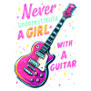 Fille avec guitare