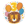 3ème anniversaire Leo Kids Anniversaire