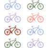 Mountain bikes