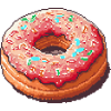 Donut Pixel Gamer