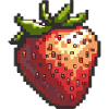 Erdbeere Pixel Gamer