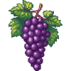 Weintrauben Pixel Gamer