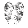 Boxhandschuhe Line Art