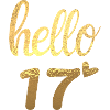 Hello 17 gold