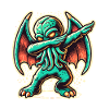 Funny Dabbing Cthulhu Dabbing Design