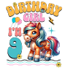 poney 9e anniversaire fille équitation
