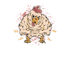 Muscular Chicken - Powerlifting
