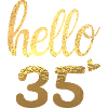 Hello 35 gold