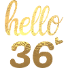 Hello 36 gold