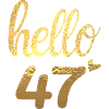 Hello 47 gold