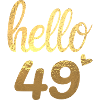 Hello 49 gold