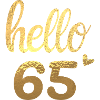Hello 65 gold