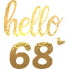 Hello 68 gold
