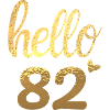 Hello 82 doré