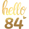 Hello 84 gold