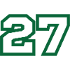 Numéro 27 sport vert