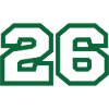 Number 26 green sport