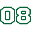 Numéro 8 sport vert