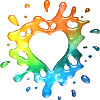 Heart Splash