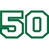 Numéro 50 sport vert