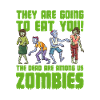 Zombie Zombie-Jäger Zombieapokalypse Geschenk