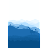 Blue mountains background