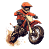 Motocross and dirt bike