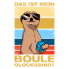 Petanque Boule GLücksshirt Boule player