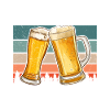 Lustiger Biertrinker Spruch Bier