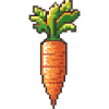 Carrot Pixel Gamer