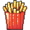 Fries Pixel Gamer