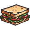 Sandwich Pixel Gamer
