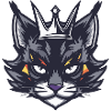 Cat Symbol Head Crown