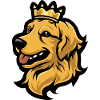 Golden Retriever Dog Head Crown