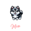 Pomsky Mom