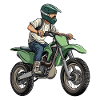 Motocross and dirt bike