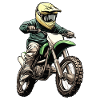 Motocross and dirt bike
