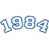 1984 bleu sport