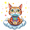 Mysterious Astral Cat