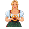 MRS. DIRNDL PRETZEL