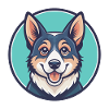 Levriero Sardo Razza Canina Cartone Animato Kawaii Clipart