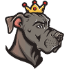 Great Dane Dog Head Crown