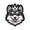 Akita Dog Head Crown