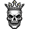 Skull King Crown