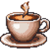 Kaffee Pixel Gamer