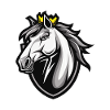 Pferd Krone
