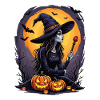 Halloween Witch Costume Witch Broom