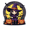 Halloween Witch Costume Witch Broom